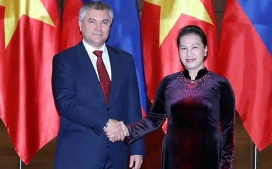 State Duma Chairman wraps up official visit to Vietnam