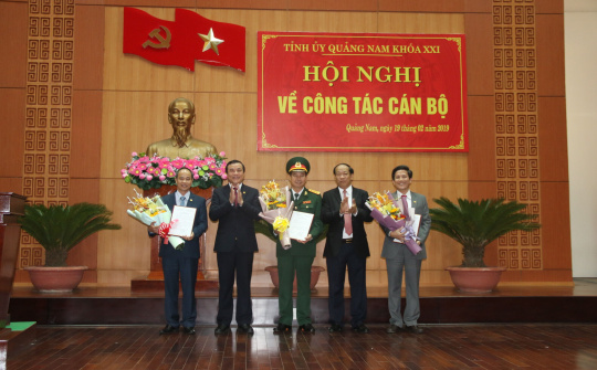 Quảng Nam: Bầu bổ sung 1 Phó Bí thư Tỉnh ủy