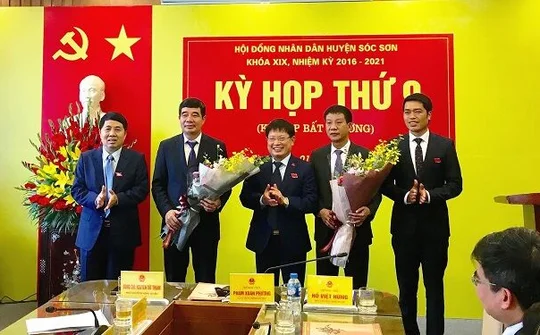  Sóc Sơn có tân Chủ tịch UBND huyện