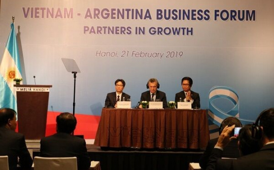 Việt Nam – Argentina thúc đẩy hợp tác doanh nghiệp trên nhiều lĩnh vực