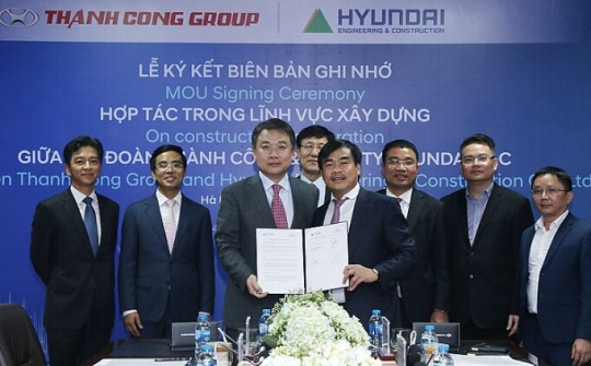 Tập đoàn Thành Công hợp tác cùng Hyundai E&C tại Việt Nam