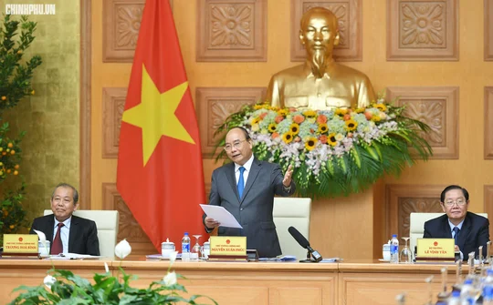 Thủ tướng chủ trì hội nghị của Ban Chỉ đạo cải cách hành chính của Chính phủ