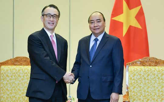 Thủ tướng Nguyễn Xuân Phúc tiếp Tổng giám đốc Ngân hàng MUFG