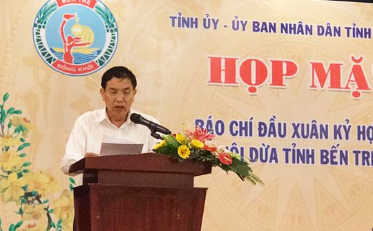 Bến Tre: Gặp mặt báo chí đầu xuân và công bố lễ hội dừa lần V- năm 2019