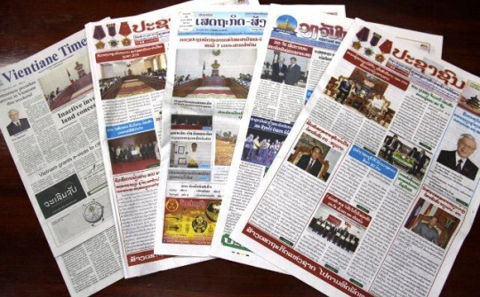 Báo chí Lào đánh giá cao chuyến thăm CHDCND Lào của Tổng Bí thư, Chủ tịch nước Nguyễn Phú Trọng