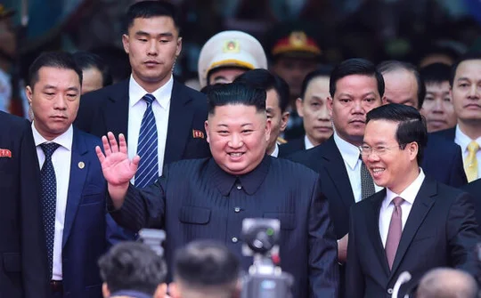 Chủ tịch Triều Tiên Kim Jong-un đã tới Việt Nam
