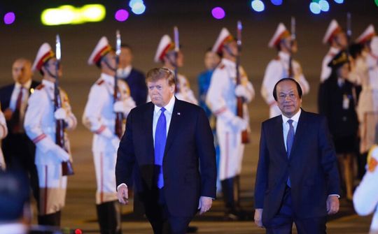 Tổng thống Mỹ Donald Trump đã đến Việt Nam