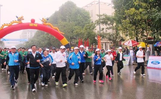 Vũng Tàu hưởng ứng ngày chạy Olympic vì sức khỏe toàn dân năm 2019
