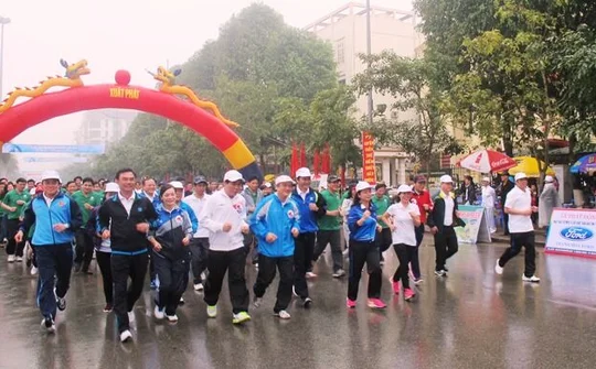 Vũng Tàu hưởng ứng ngày chạy Olympic vì sức khỏe toàn dân năm 2019