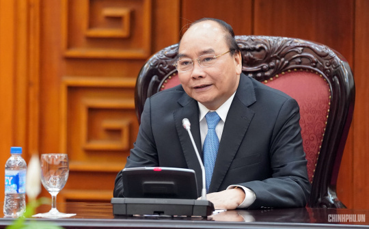 Thủ tướng tiếp Chủ tịch Ủy ban Hợp tác kinh tế Nhật Bản-Mekong