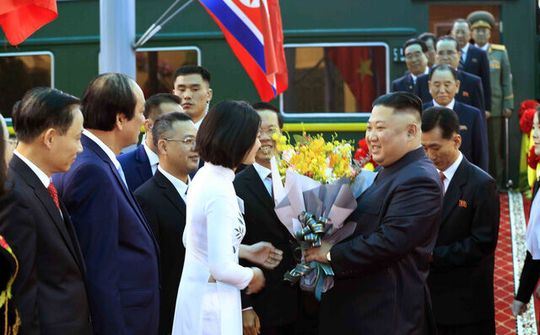Báo chí Triều Tiên: Chủ tịch Kim Jong-un được đón tiếp nồng nhiệt tại Việt Nam