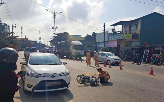 Cận Tết, số vụ và số người bị thương vì tai nạn giao thông tăng cao