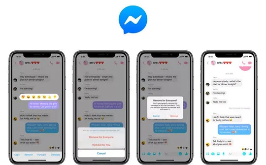 Facebook Messenger ra tính năng 'rút lại lời nói' 
