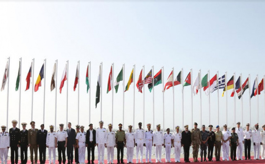 45 nước cử tàu tham gia tập trận hải quân đa quốc gia ở Pakistan