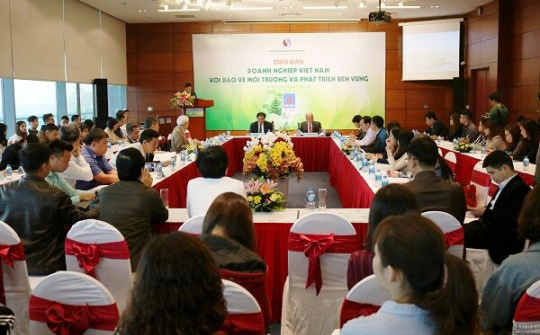 Nâng cao vai trò của cộng đồng DN Việt Nam trong công tác bảo vệ môi trường