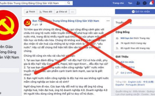 Tỉnh táo trước thông tin giả mạo trên mạng xã hội