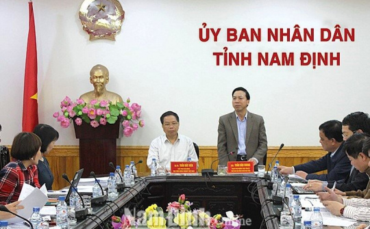 Tỉnh Nam Định và Học viện Nông nghiệp trao đổi kinh nghiệm xây dựng NTM