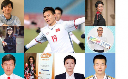 Công bố 10 gương mặt trẻ Việt Nam tiêu biểu 2018