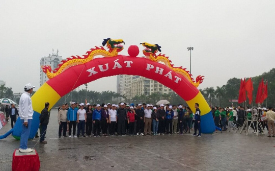 Thanh Hóa phát động Ngày chạy Olympic vì sức khỏe toàn dân