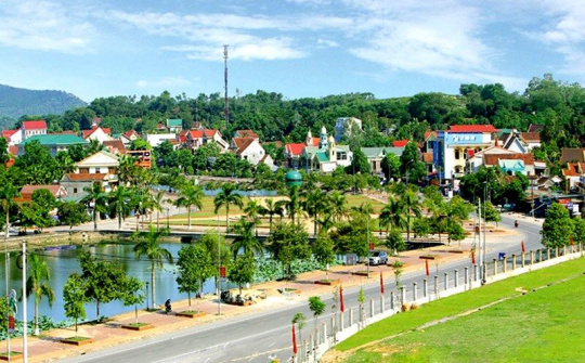 Xứng tầm là trung tâm kinh tế, văn hóa, chính trị của huyện Thanh Chương