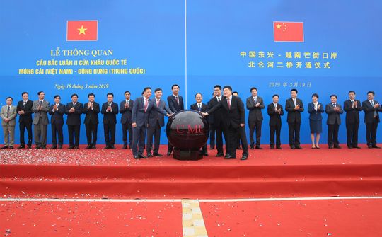 Quảng Ninh: Thông quan cầu Bắc Luân II