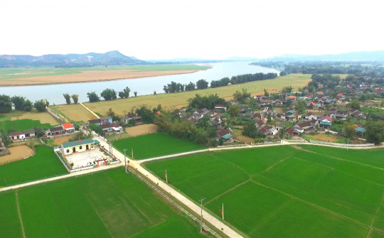 Xã Đức Quang đã đón chuẩn nông thôn mới