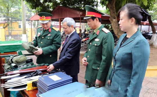 Bắc Ninh tổ chức Lễ ra quân huấn luyện năm 2019