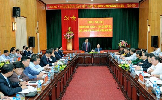Tăng cường hợp tác toàn diện giữa Hải Dương và Hưng Yên