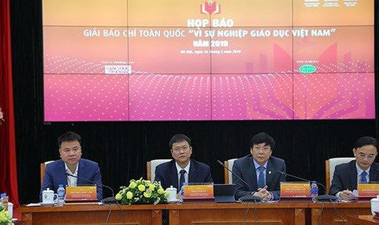 Khởi động Giải báo chí toàn quốc “Vì sự nghiệp Giáo dục Việt Nam” lần thứ 2