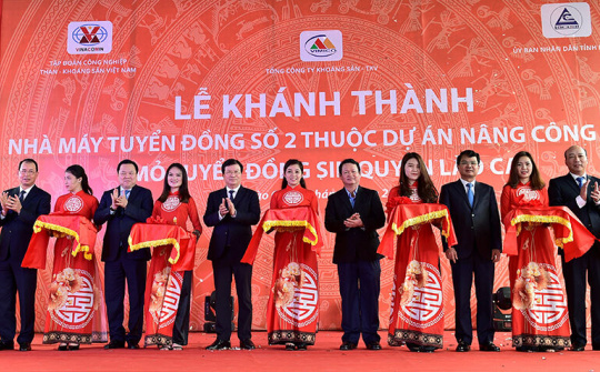 Khánh thành Nhà máy tuyển đồng số 2 Sin Quyền
