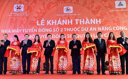 Khánh thành Nhà máy tuyển đồng số 2 Sin Quyền