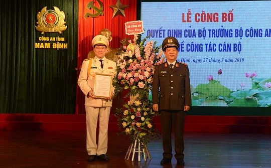 Công an Nam Định có tân Giám đốc