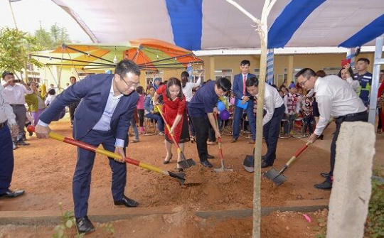 Hyundai Thành Công khánh thành điểm trường tiểu học tại Nghệ An