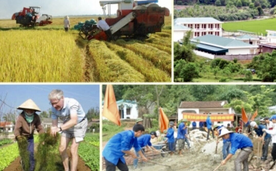 Để xây dựng nông thôn mới kiểu mẫu đạt hiệu quả