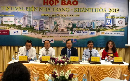 Họp báo Chương trình Festival biển Nha Trang - Khánh Hòa 2019