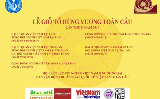 Gặp mặt triển khai dự án Ngày Quốc tổ Việt Nam toàn cầu năm 2019