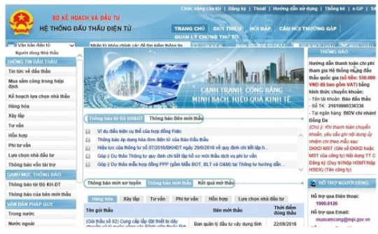Thực hiện nghiêm quy định đấu thầu