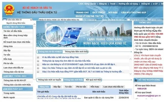 Thực hiện nghiêm quy định đấu thầu
