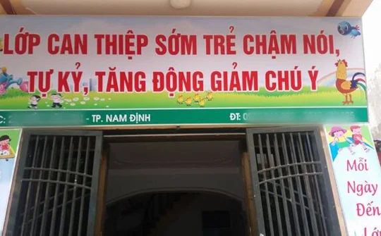Nam Định: Hàng loạt cơ sở can thiệp trẻ tự kỷ hoạt động 'chui'?