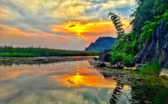 Đầm Vân Long - nơi bình yên để trở về