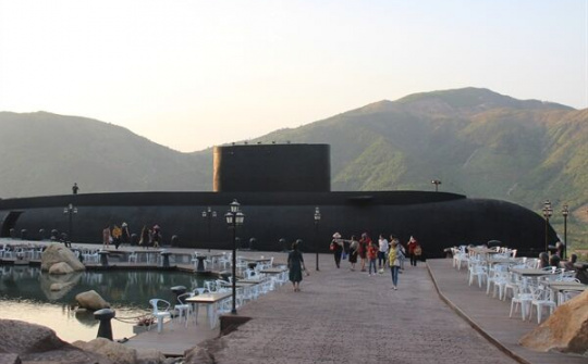 Khánh Hoà: Độc đáo mô hình du lịch tàu ngầm trên núi