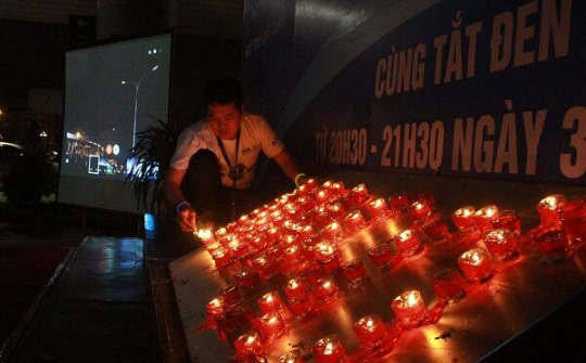 Tắt điện 1 giờ hưởng ứng Chiến dịch Giờ Trái Đất 2019 của Cảng HKQT Nội Bài