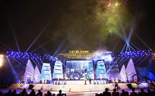 Đêm nghệ thuật Cát Bà Xanh 2019 đặc sắc và rực rỡ
