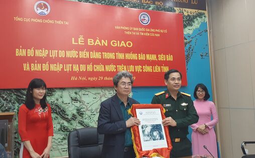 Công bố bản đồ các vùng ngập lụt khi có mưa lũ, siêu bão