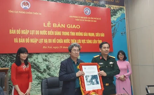 Công bố bản đồ các vùng ngập lụt khi có mưa lũ, siêu bão