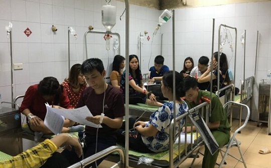 Hải Dương: Gần 90 công nhân nhập viện cấp cứu nghi ngờ do ngộ độc thực phẩm