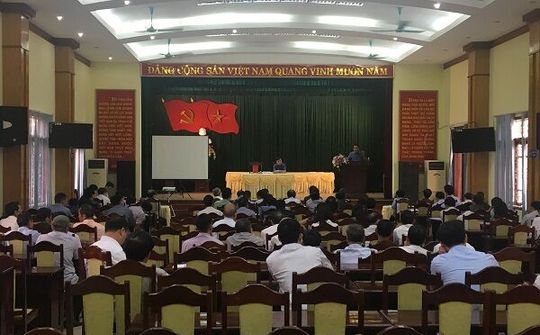 Đối thoại với người dân về Dự án Nhà máy xử lý rác thải, phát điện Lương Điền
