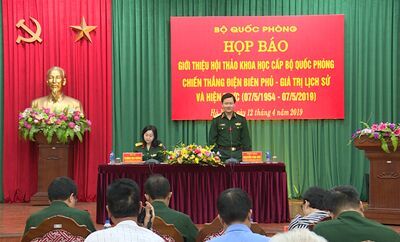 Hội thảo “Chiến thắng Điện Biên Phủ - Giá trị lịch sử và hiện thực”