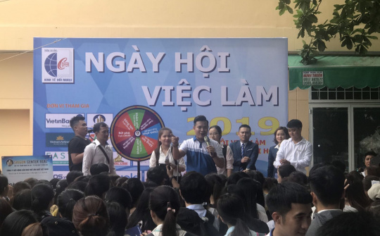 Hơn 1.437 cơ hội việc làm cho sinh viên Trường Cao đẳng kinh tế đối ngoại ...