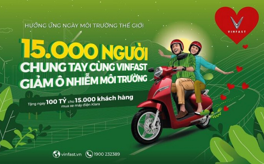VINFAST: Chung tay giảm ô nhiễm môi trường